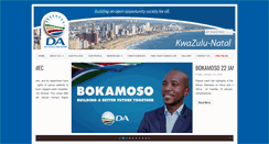 Desktop Screenshot of dakzn.org.za