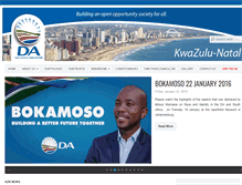 Tablet Screenshot of dakzn.org.za